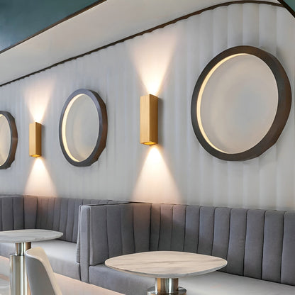 Aplique mural rectangular elegante