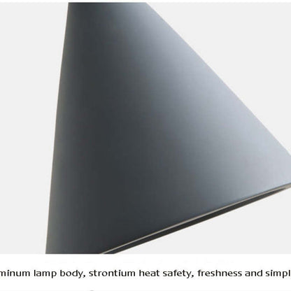 Lámpara colgante triangular